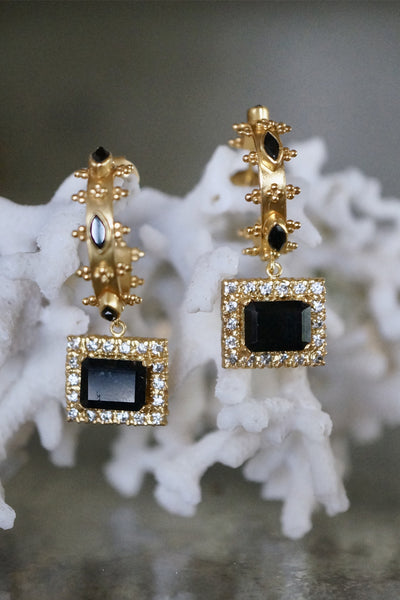 monsieur-blonde-gold-plated-earring-midnight-shine-01